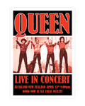 Live In Auckland Poster