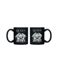 Queen Crest | Black Mug