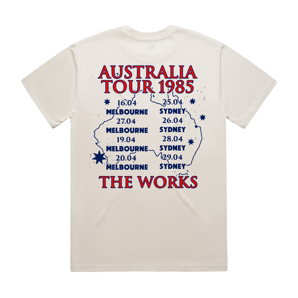 Australia 1985 Tour | Ecru T-Shirt